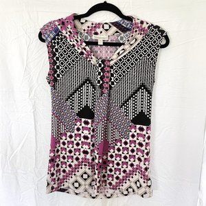Women's Multi-Color Blouse Size S
